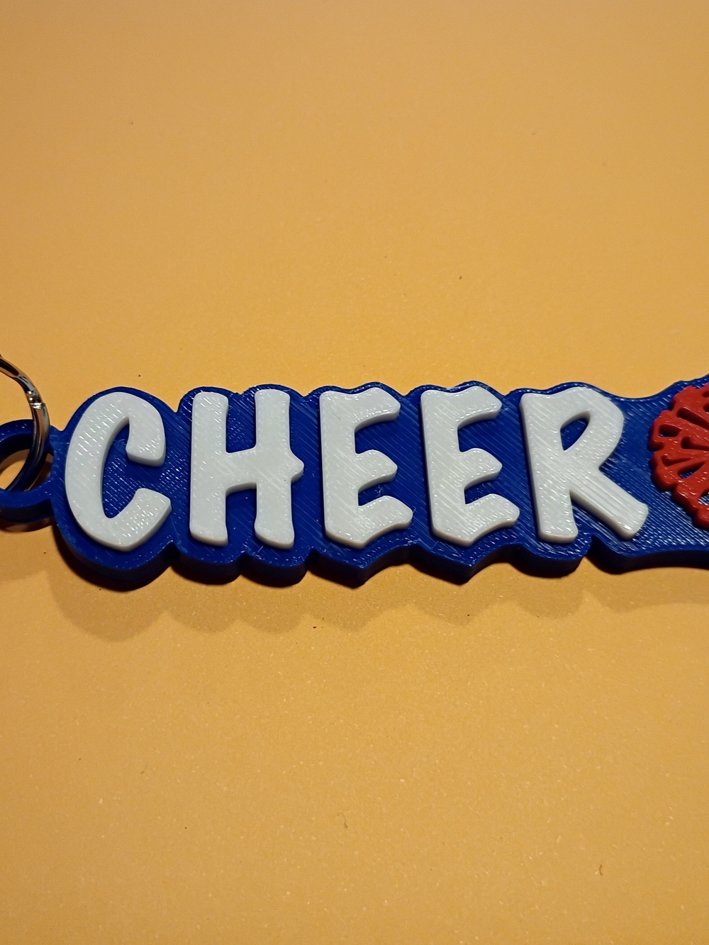 Cheer Keychain BagTag